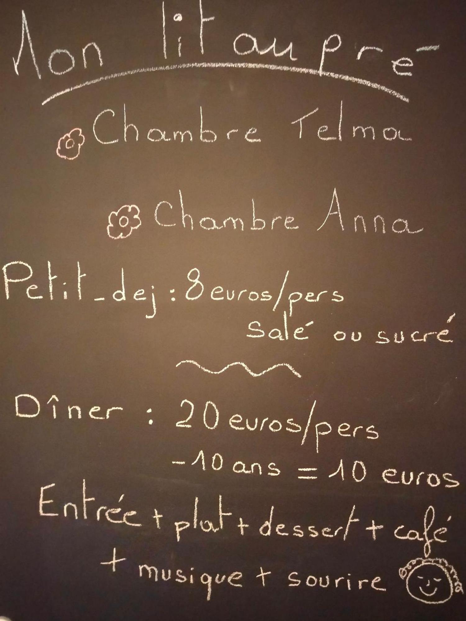 Pontours Chambre Familiale Anna "Mon Lit Au Pre" , Jusqu'A 4 Adultes Et 2 Enfants Avec Piscine Familles, Couples Ou Femmes Seulement מראה חיצוני תמונה